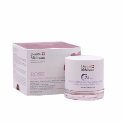 DERMA MEDREAM - 玫瑰水潤緊緻睡眠面霜